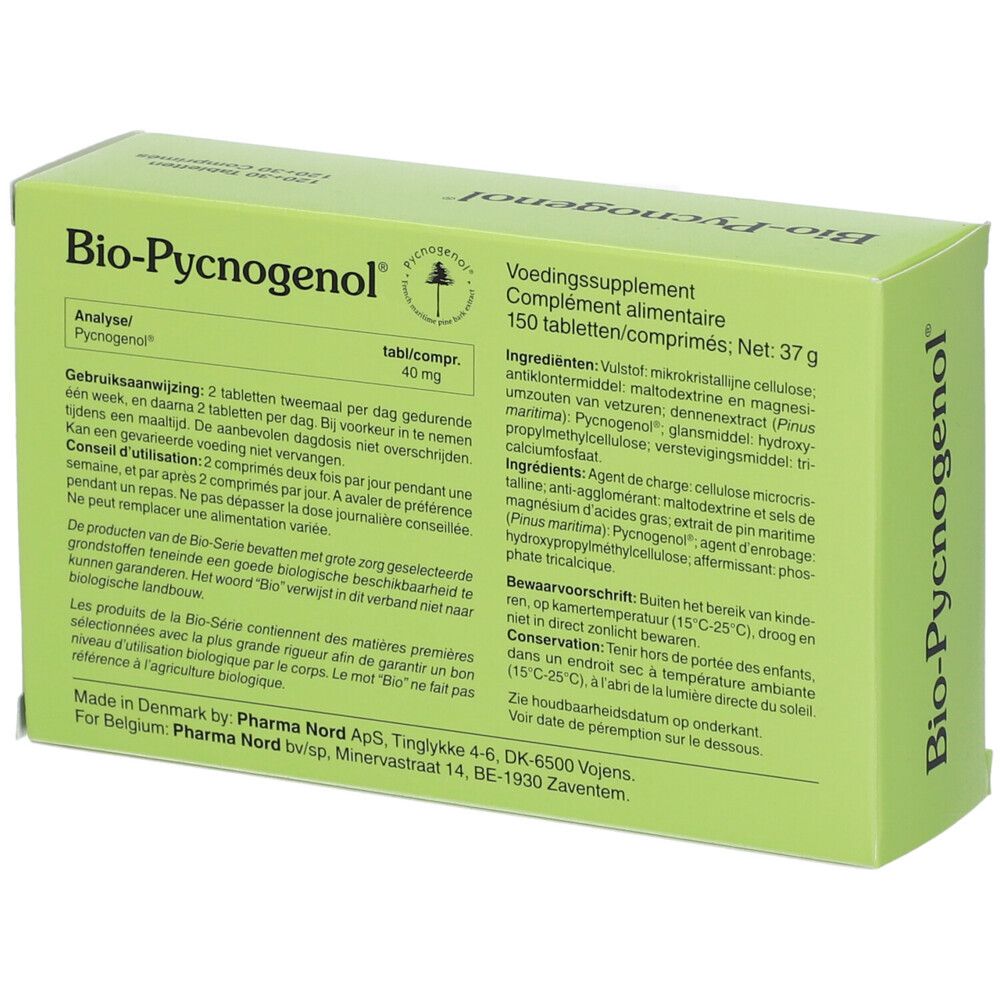 Pharma Nord Bio-Pycnogenol 120 + 30 tabletten GRATIS | pycnogenol | Doorbloeding