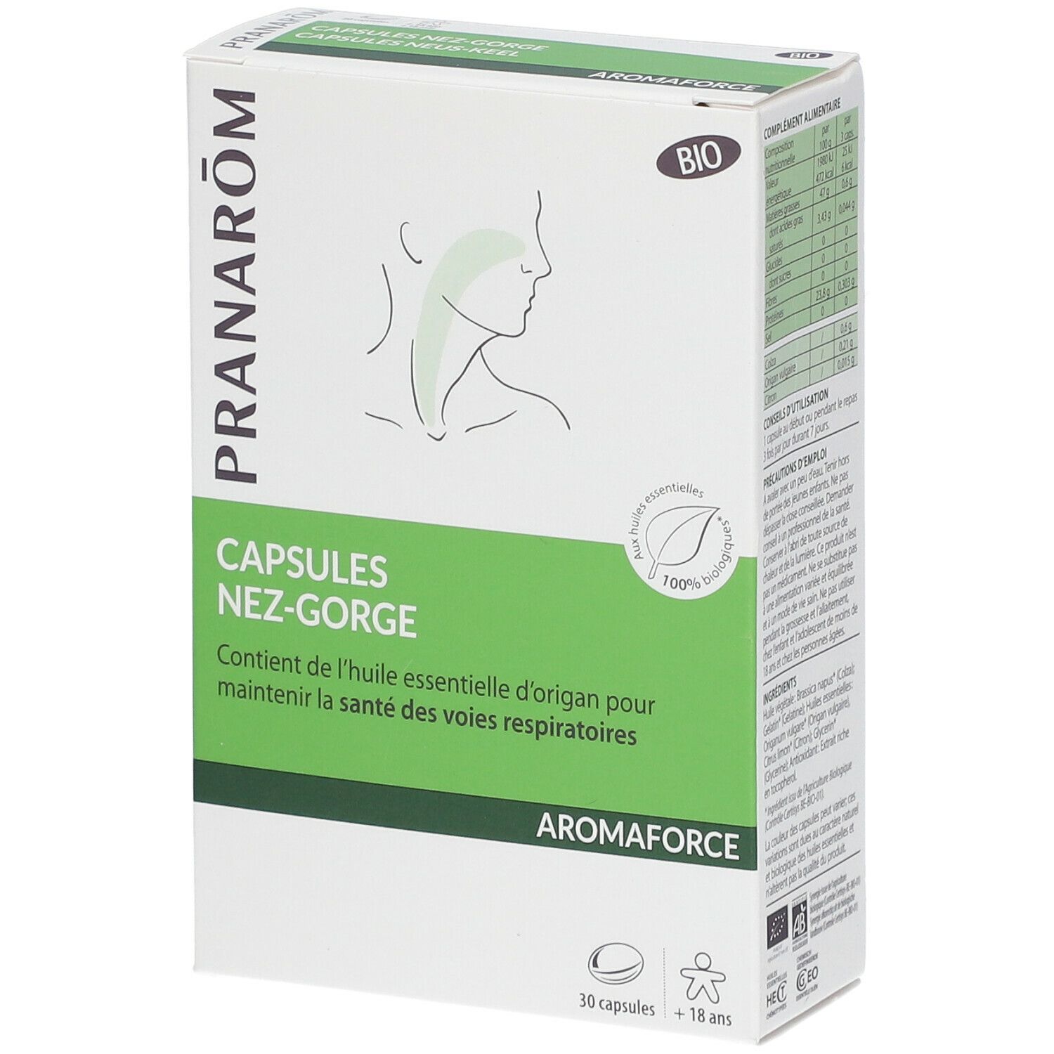 Pranarôm Aromaforce Neus-Keel