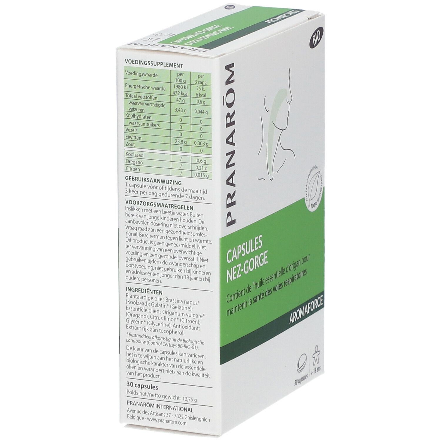 Pranarôm Aromaforce Neus-Keel