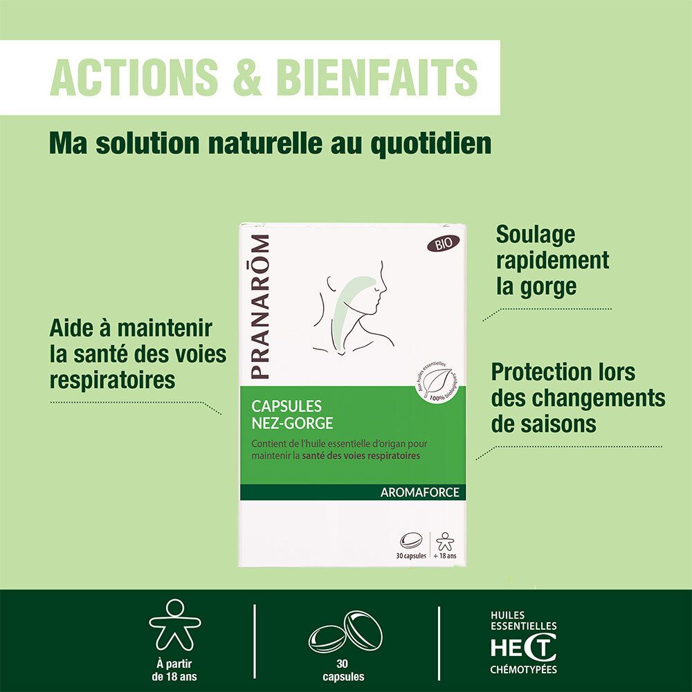 Pranarôm Aromaforce Nez-Gorge