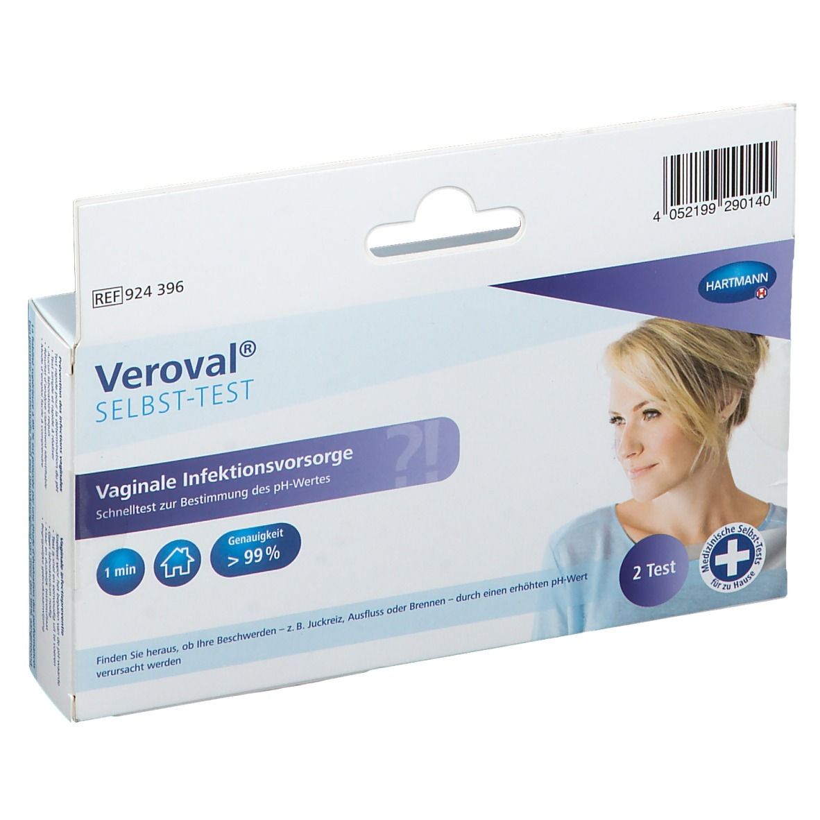 Hartmann Veroval Auto-Test Prévention des Infections Vaginales