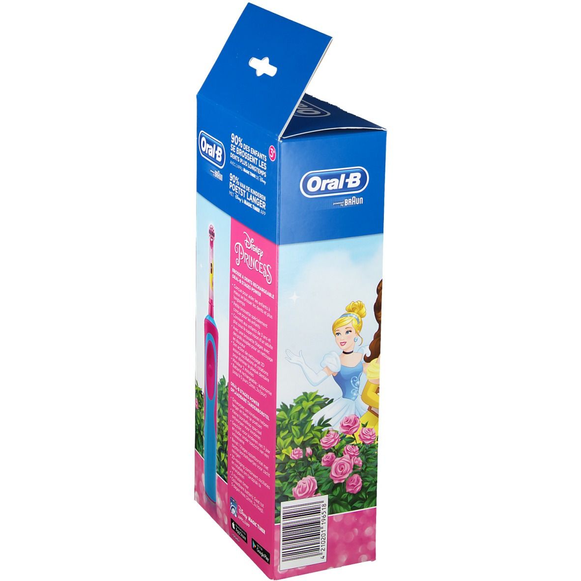 Oral B Vitality Kids Prinses Tandenborstel + Case