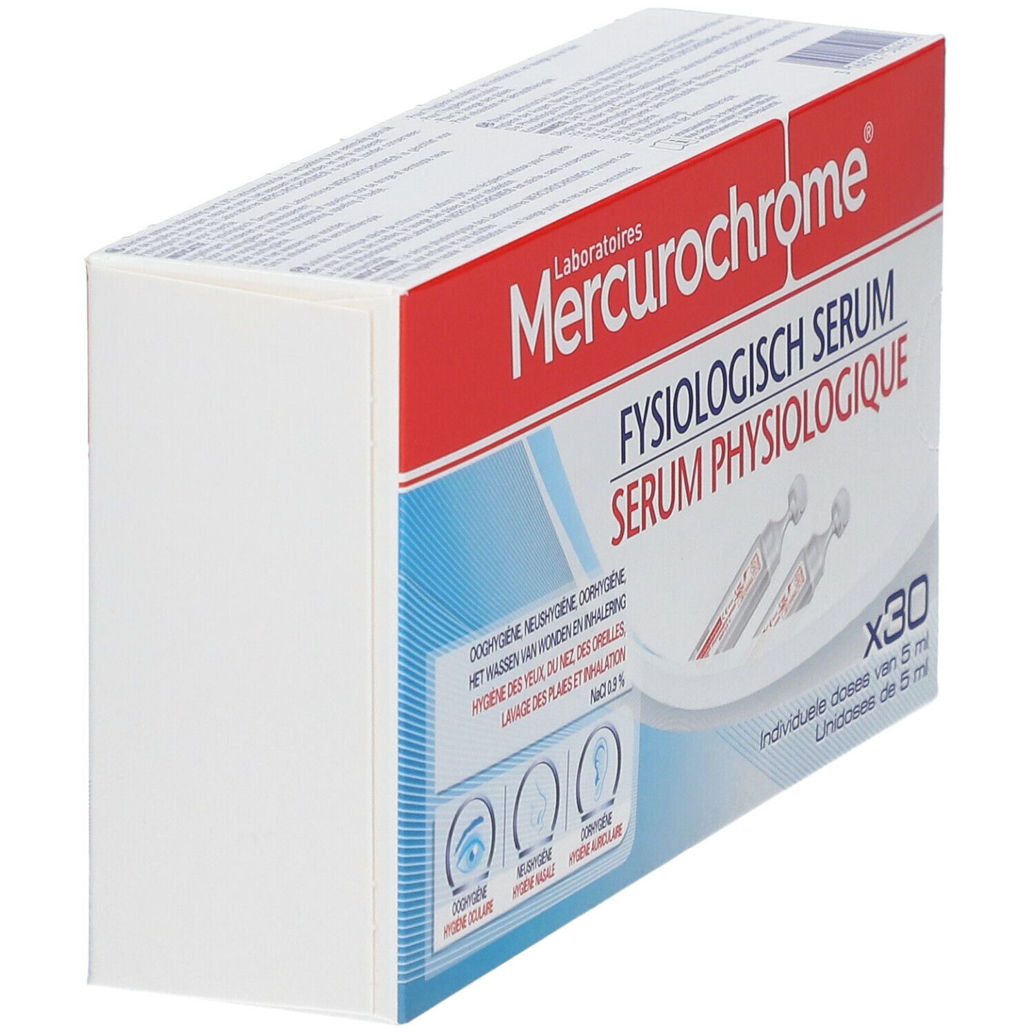 Mercurochrome Solution Saline Isotonique