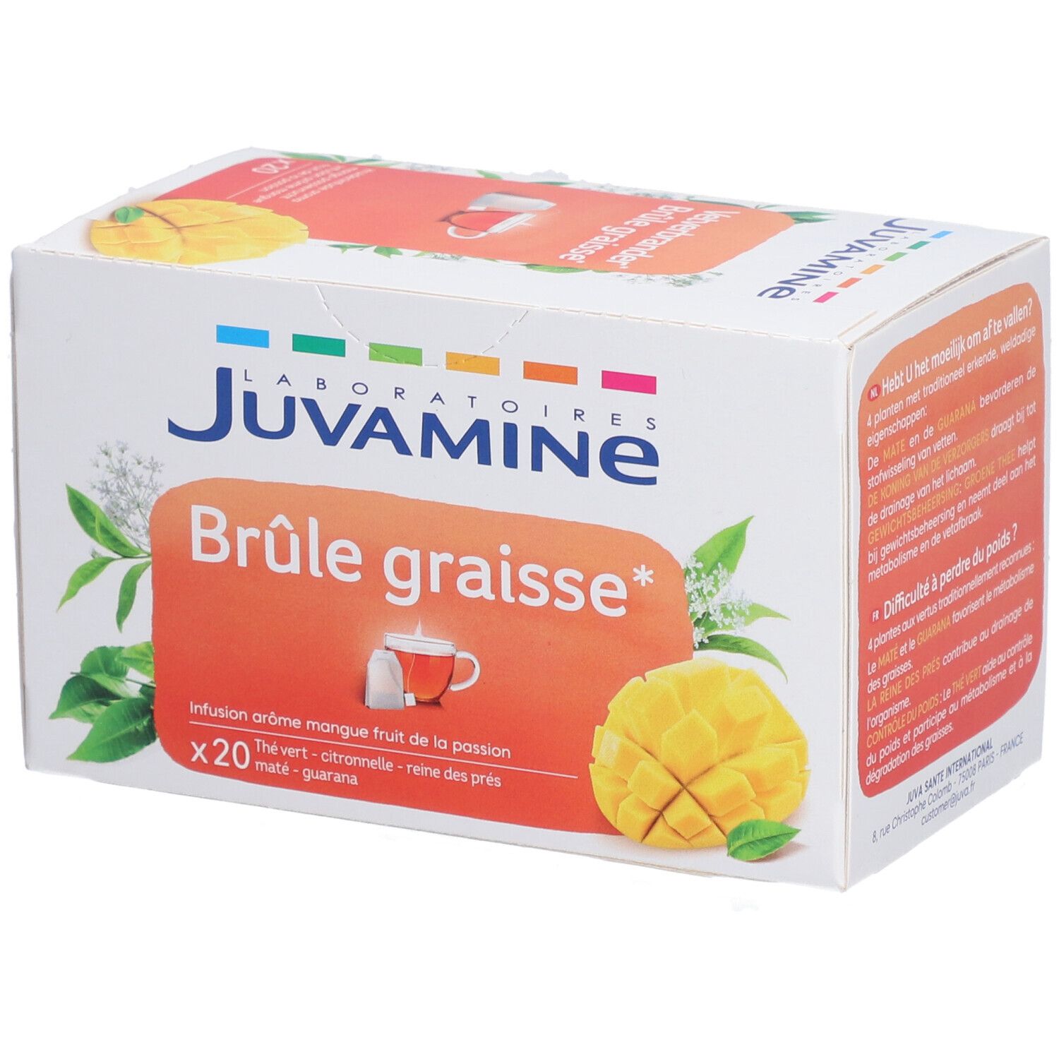 Juvamine Infusion Brûle Graisse