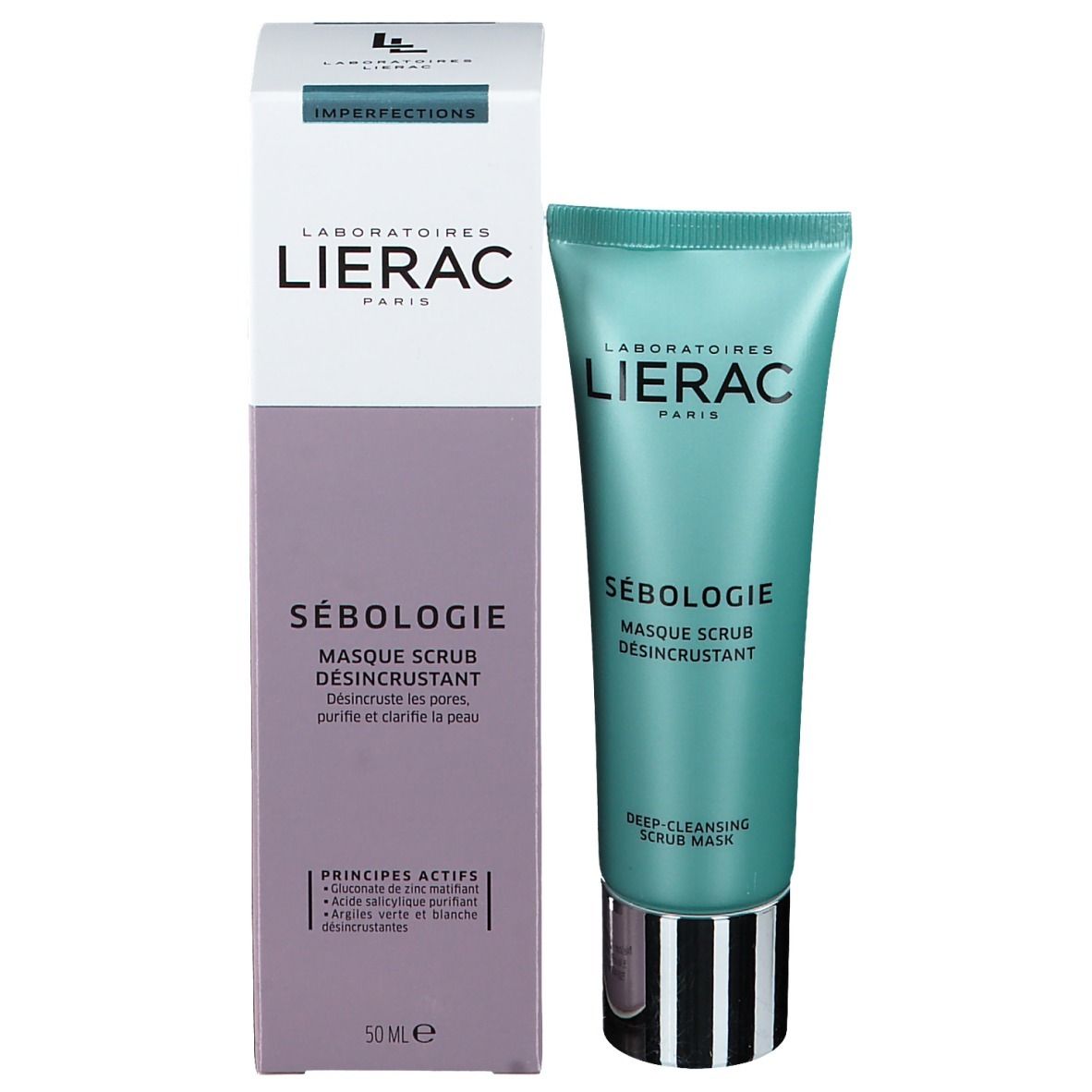 Lierac Sébologie Masque Scrub Désincrustant