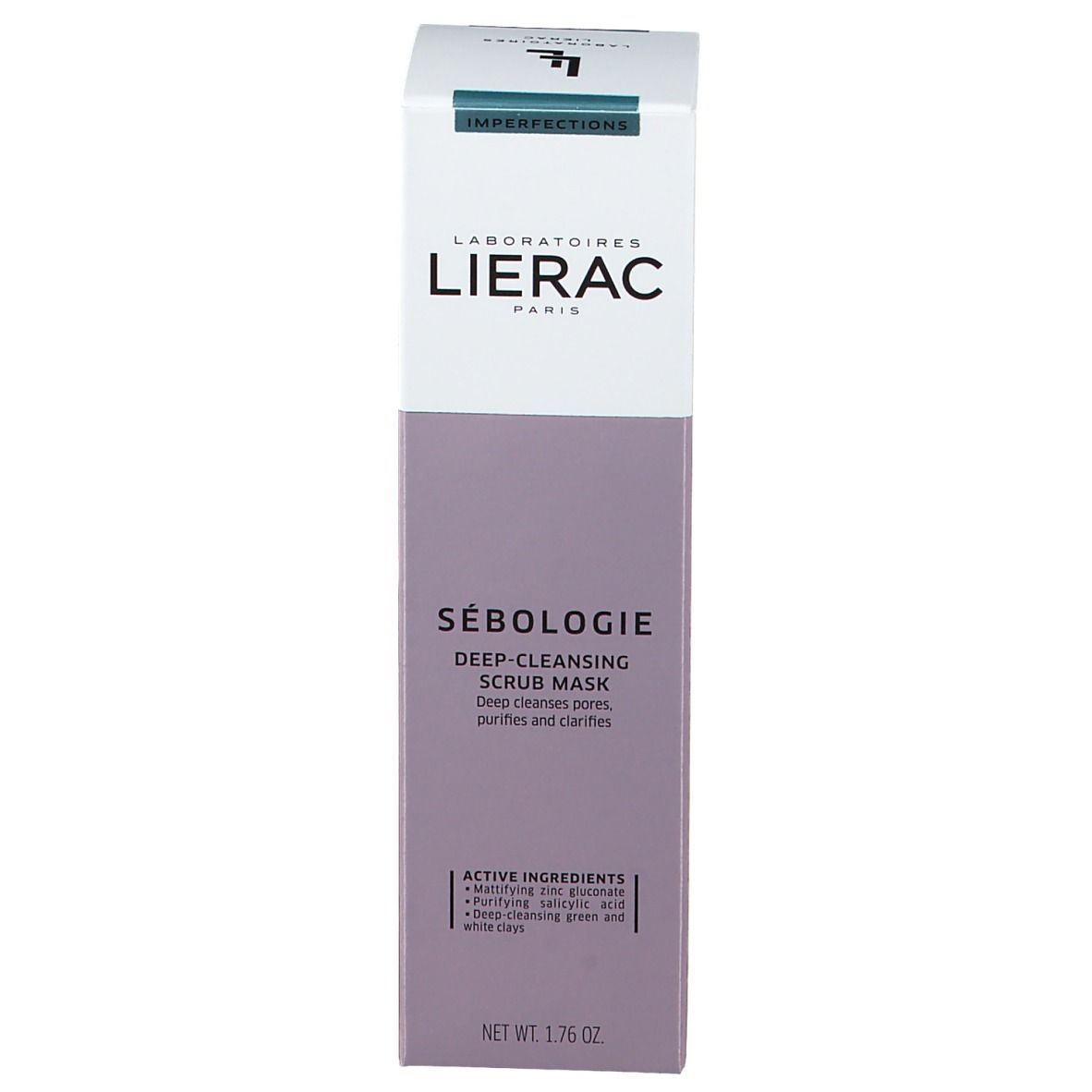Lierac Sébologie Masque Scrub Désincrustant