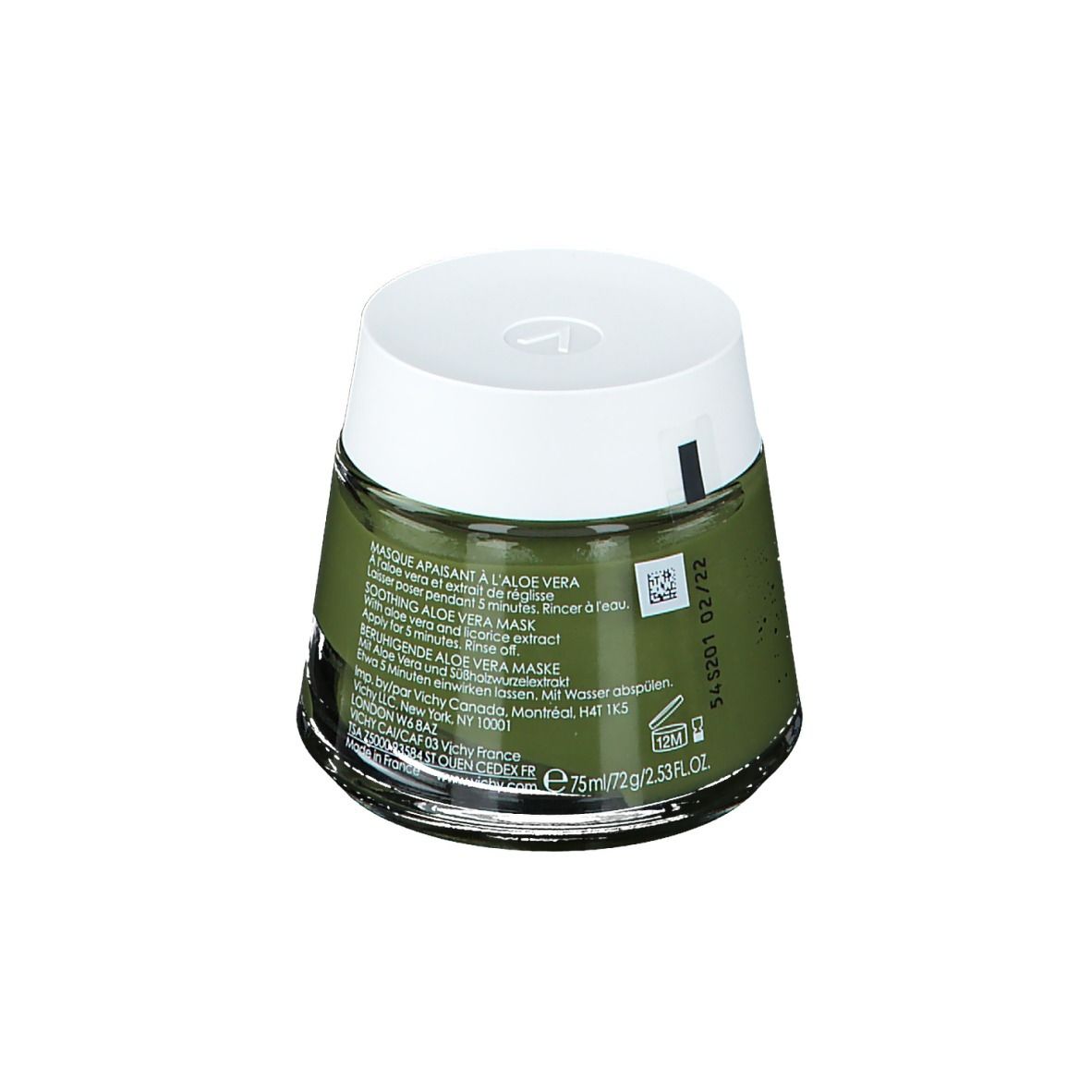 Vichy Pureté Thermale Masque Apaisant à l'Aloe Vera
