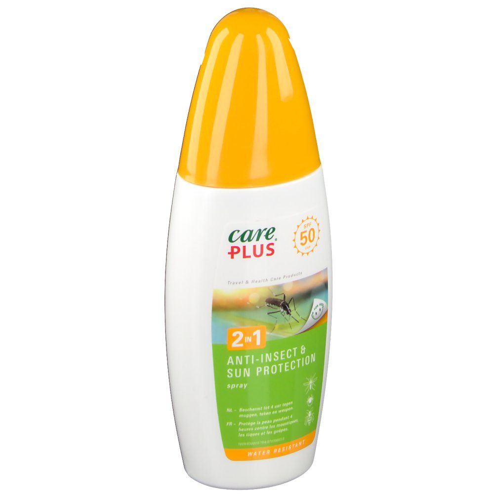 Care Plus 2-In-1 Anti-Insect & Sun Protection Spray SPF50