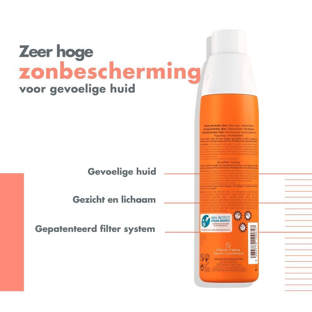 Avène Zonnespray SPF50+