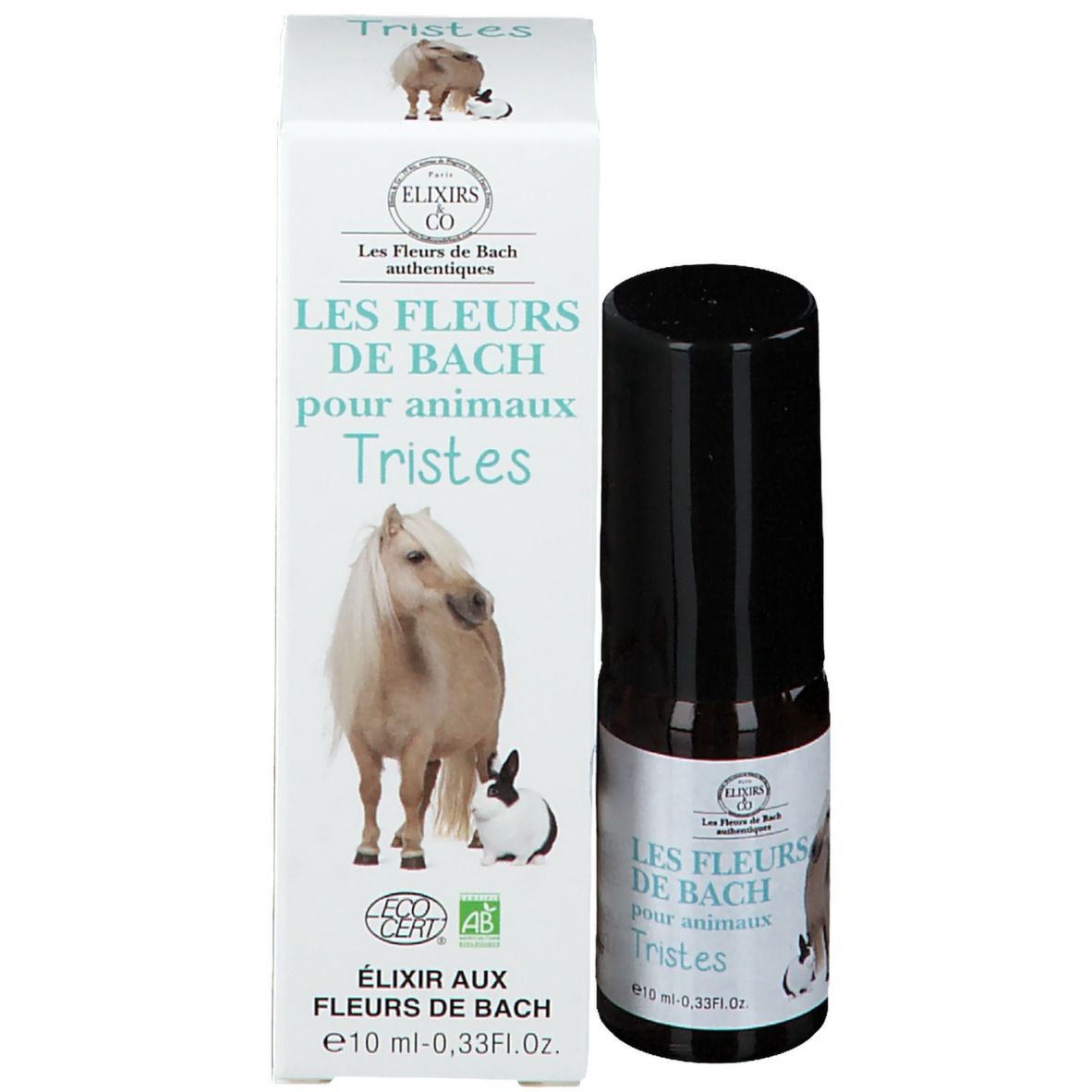 Elixirs & Co Les Fleurs de Bach pour Animaux Tristes