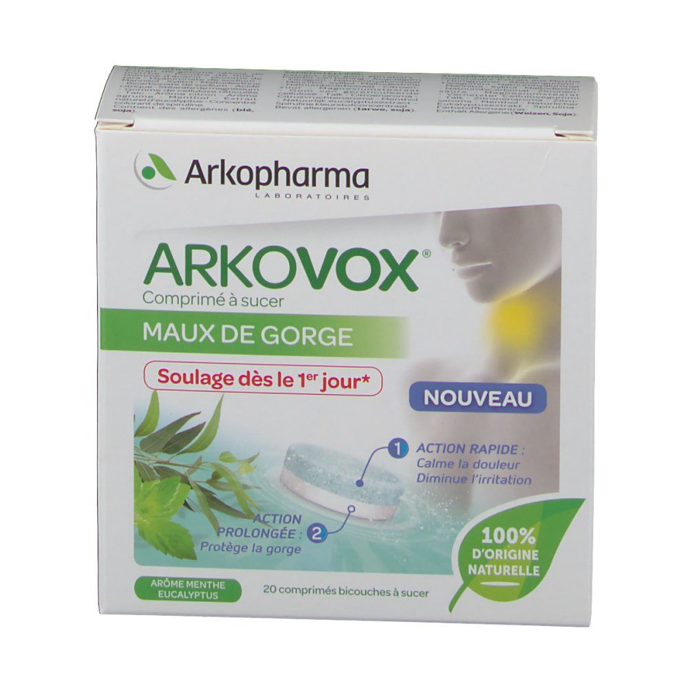 Arkovox Keelpijn Munt-Eucalyptus