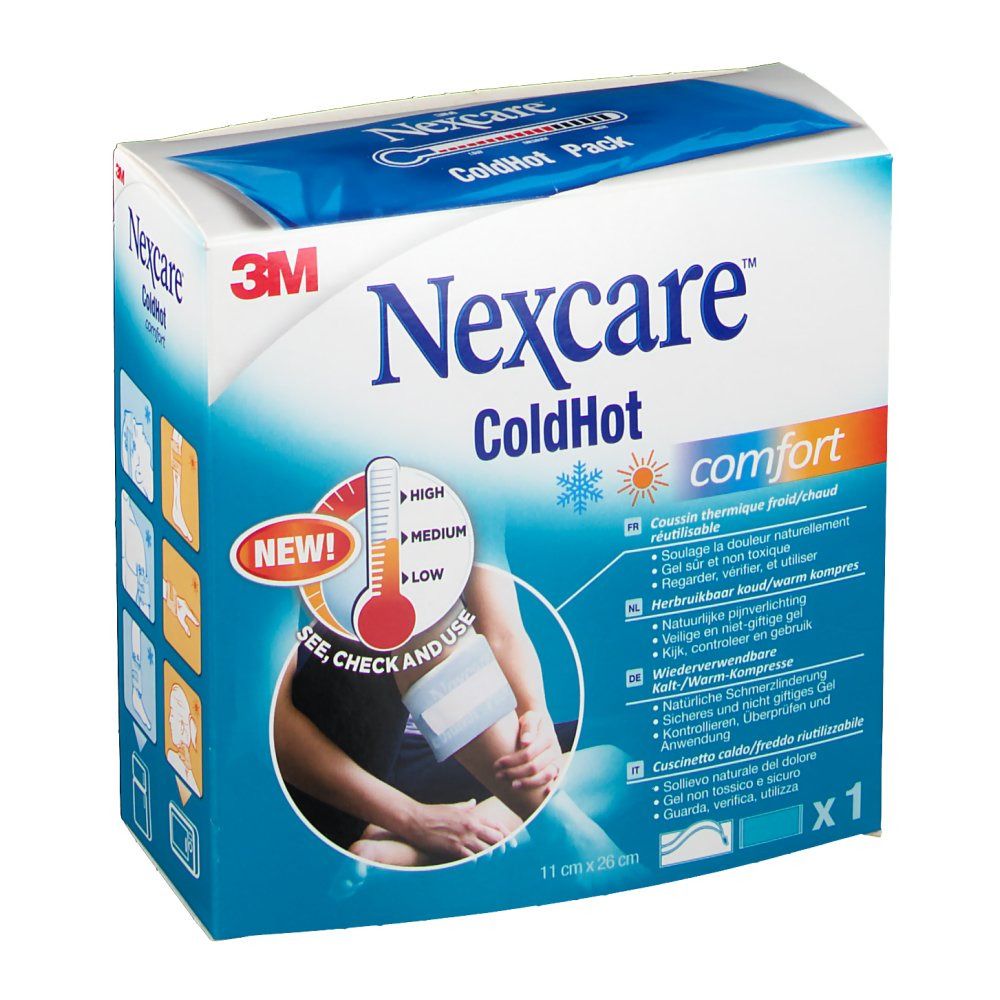 3M Nexcare ColdHot Comfort avec Indicateur Zone Température N1571TI-DAB