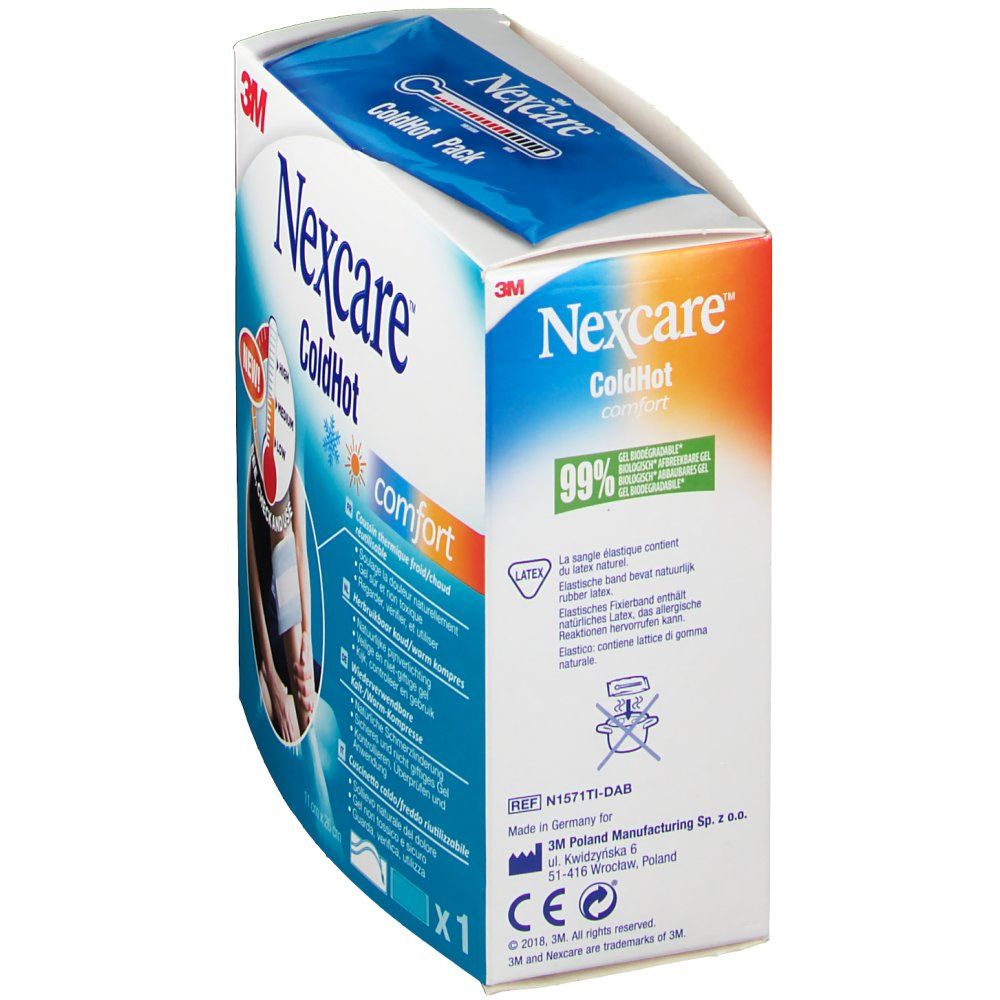 3M Nexcare ColdHot Comfort avec Indicateur Zone Température N1571TI-DAB