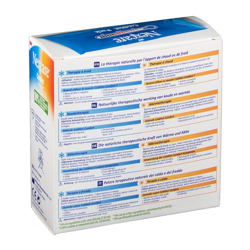 3M Nexcare ColdHot Comfort avec Indicateur Zone Température N1571TI-DAB