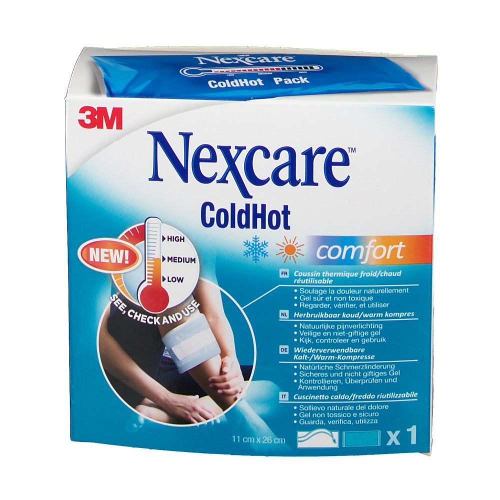 3M Nexcare ColdHot Comfort avec Indicateur Zone Température N1571TI-DAB