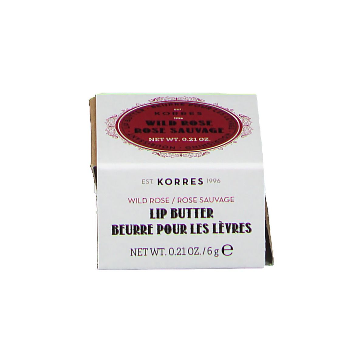 Korres KM Beurre Lèvres Rose Sauvage