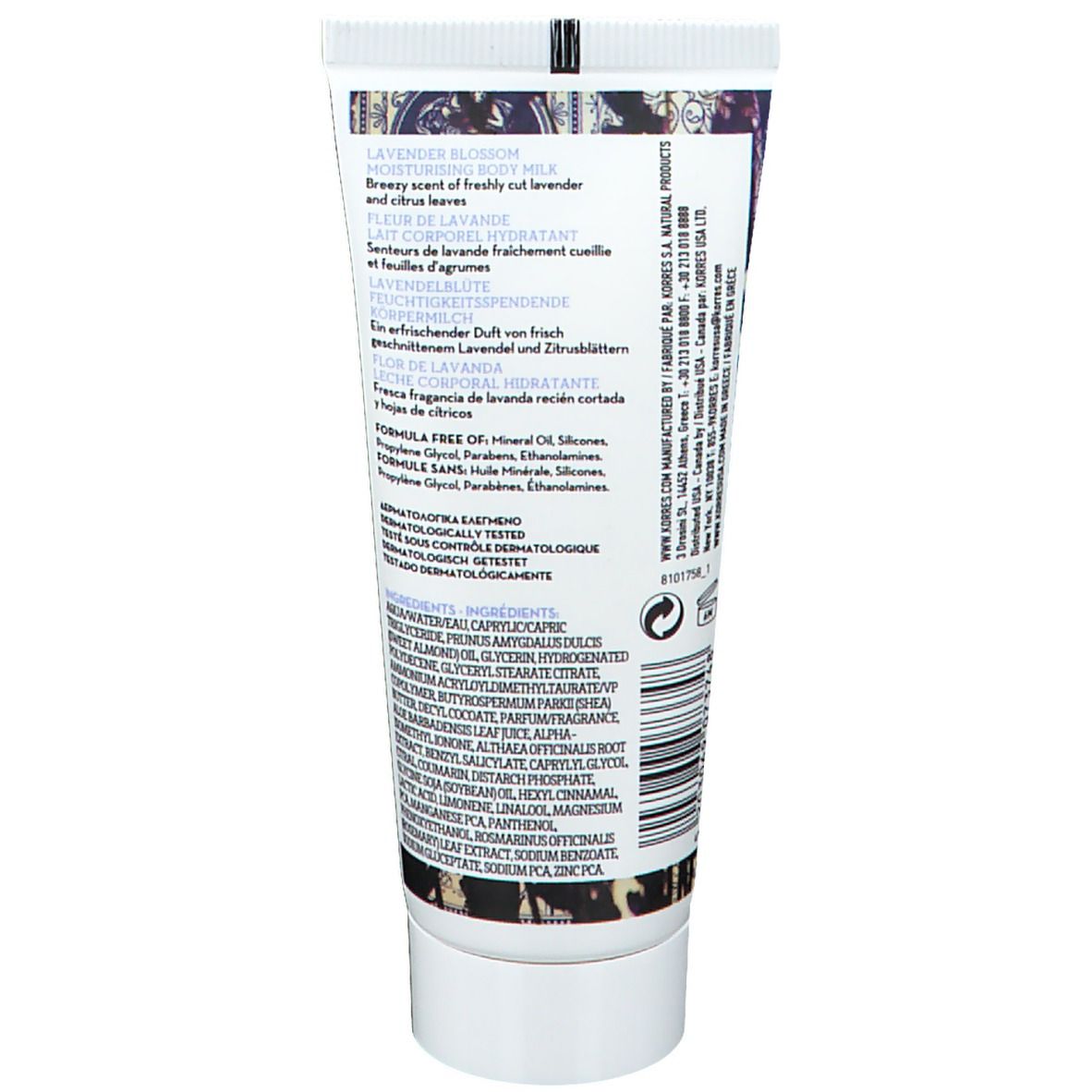 Korres Lavender Blossom Body Milk