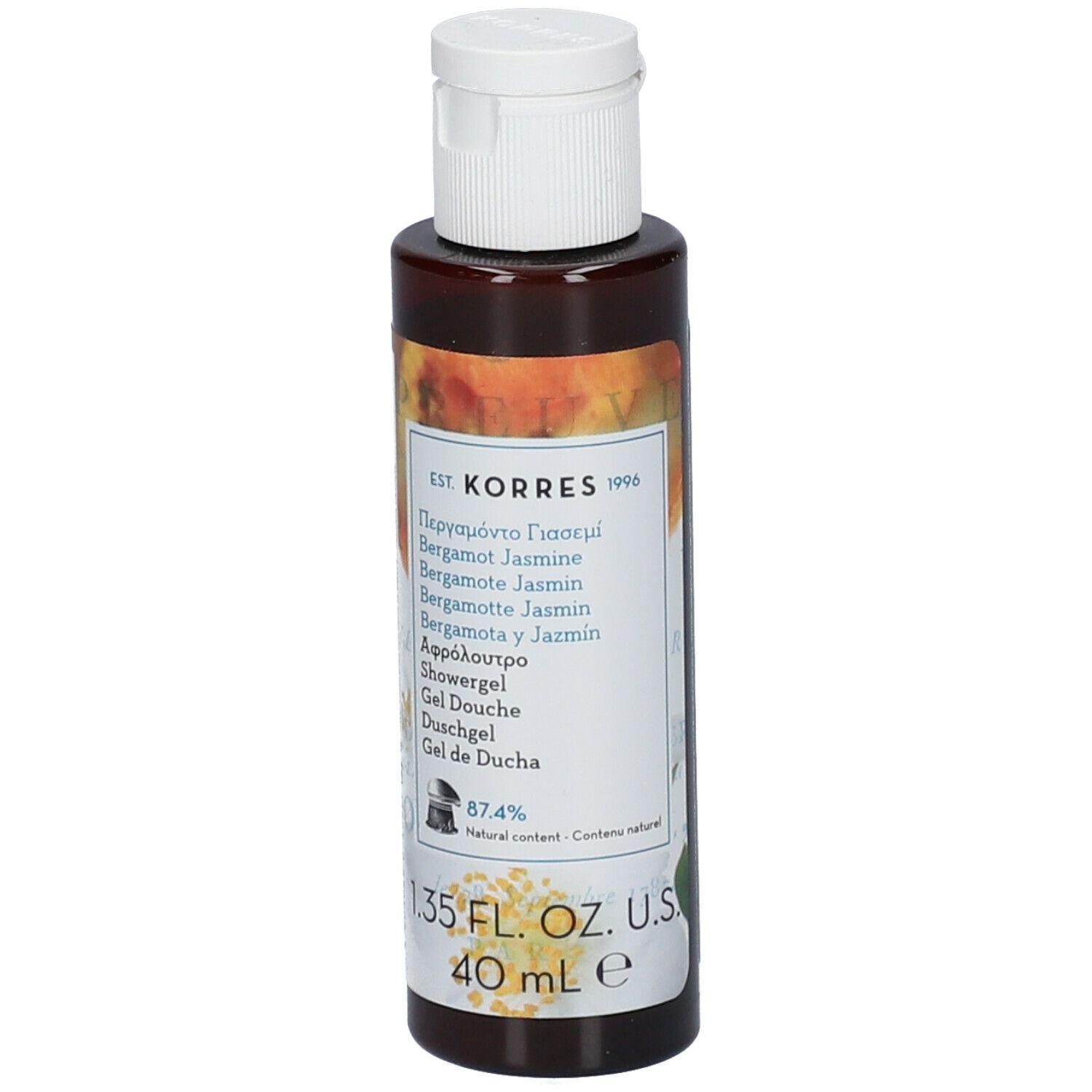 Korres Bergamot Jasmine Shower Gel