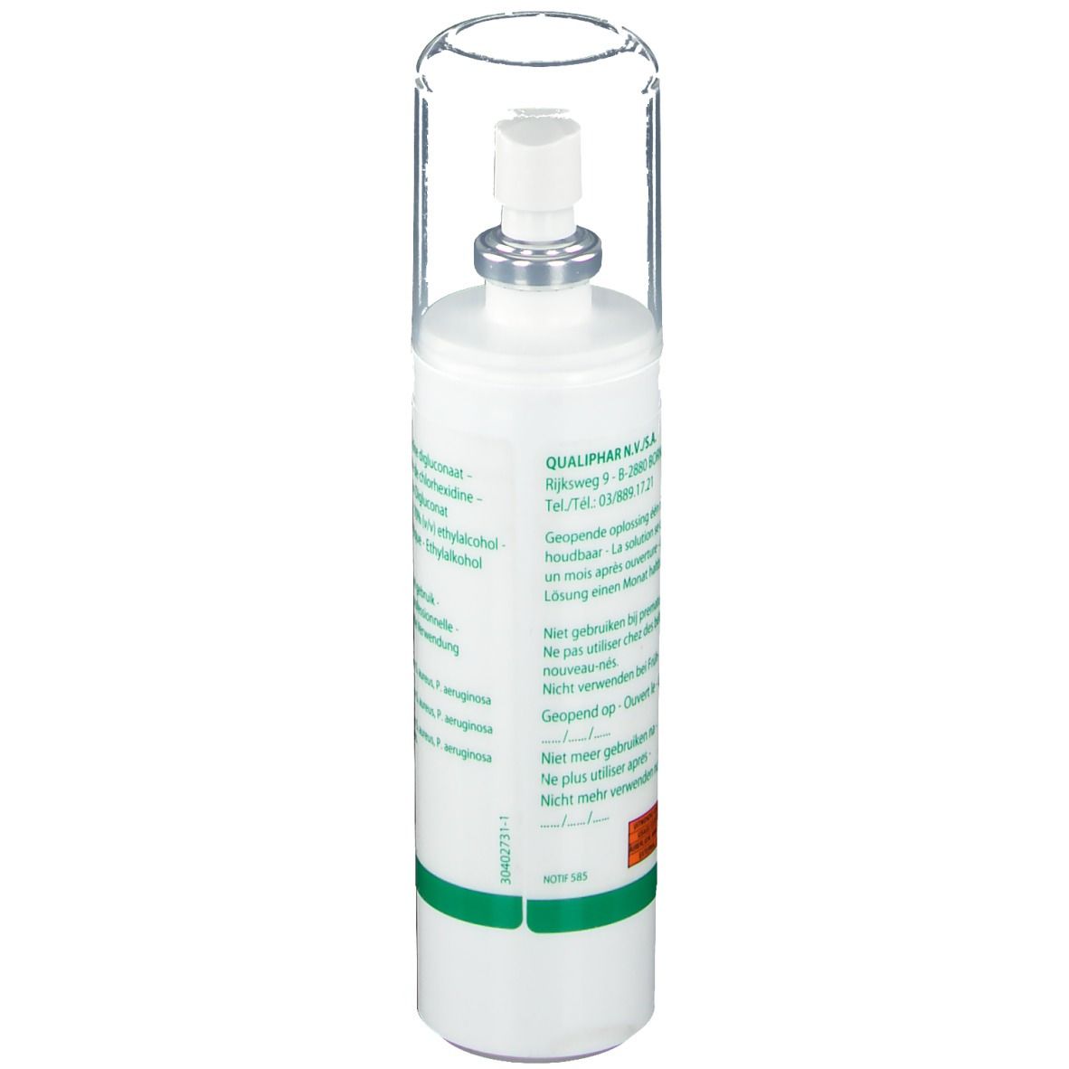 Chlorhexidini Gluconas 2% Gel Mains Flacon Pompe
