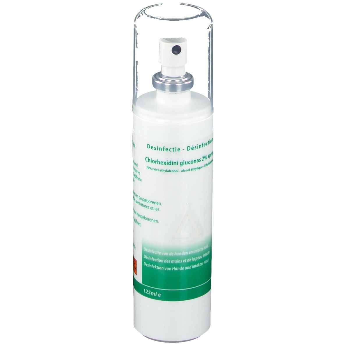 Chlorhexidini Gluconas 2% Gel Mains Flacon Pompe