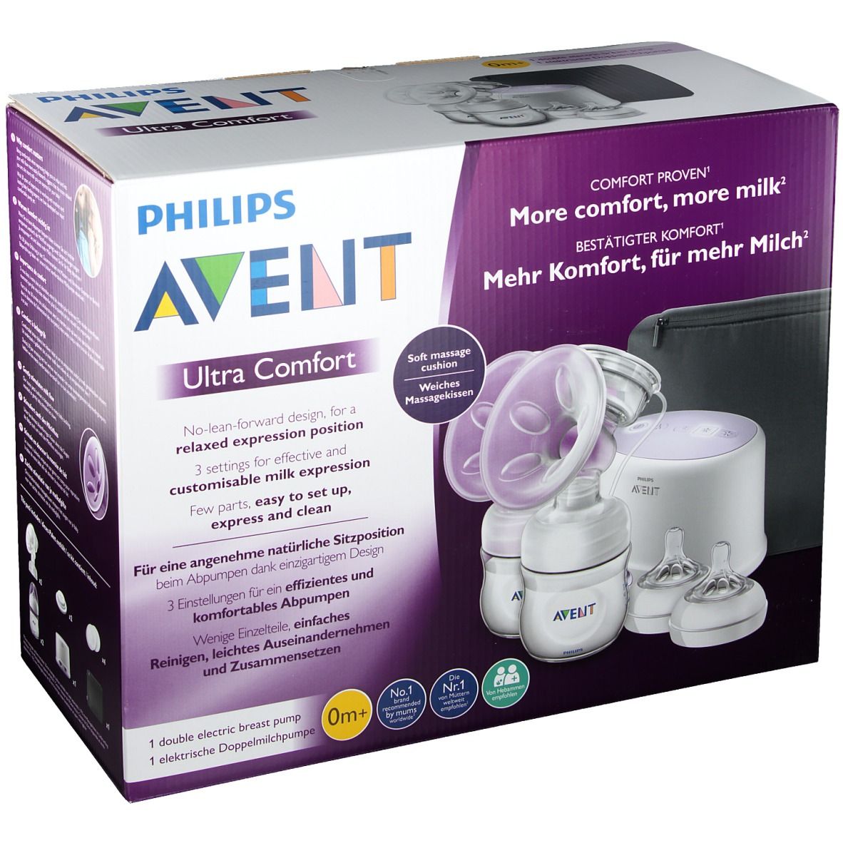 Avent Elektrische Borstkolf Dubbel SCF334/31