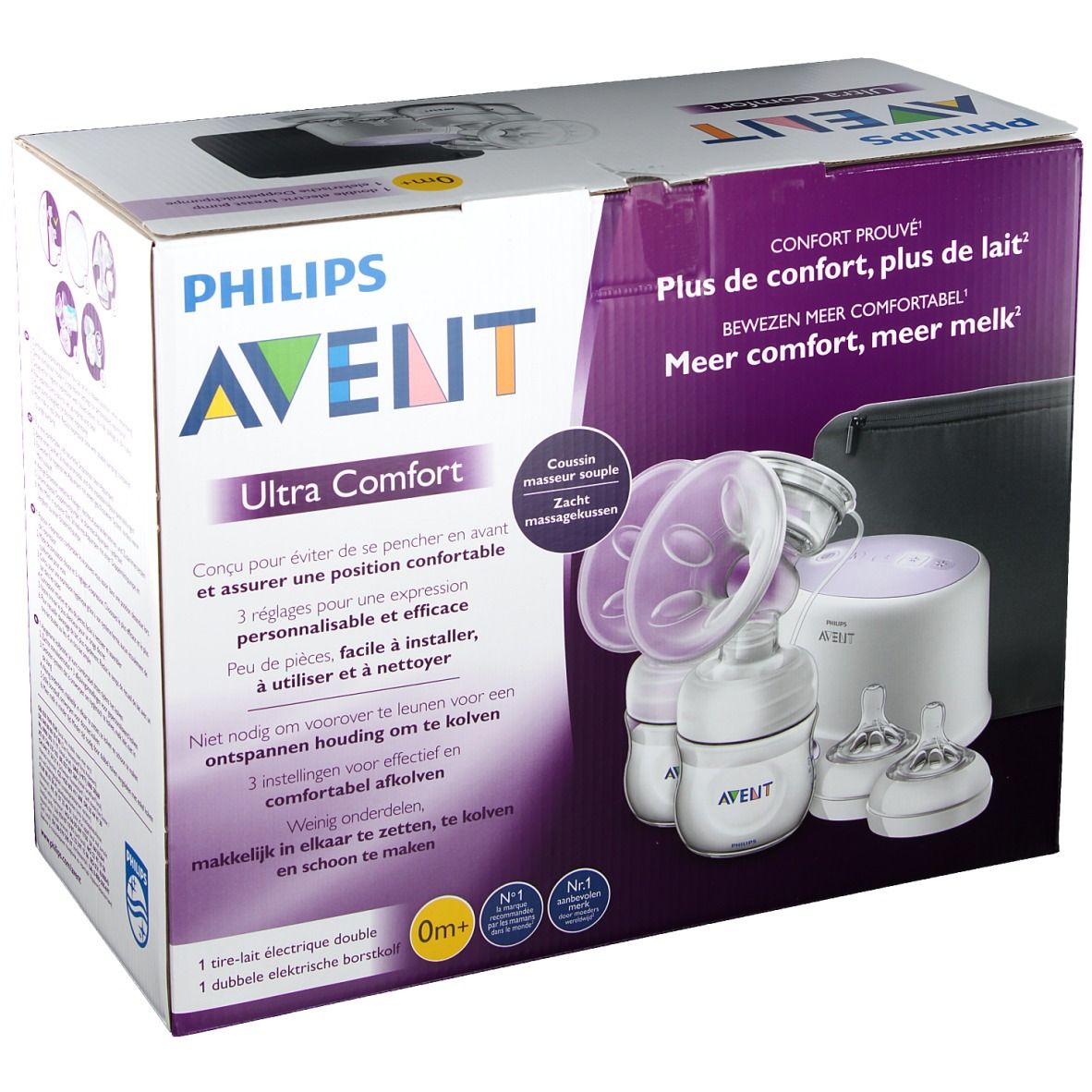 Avent Elektrische Borstkolf Dubbel SCF334/31