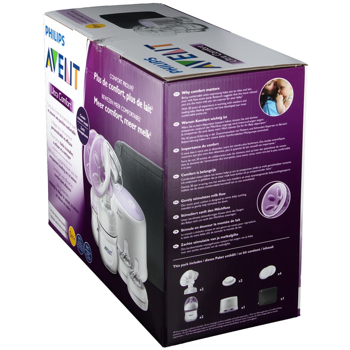 Avent Elektrische Borstkolf Dubbel SCF334/31