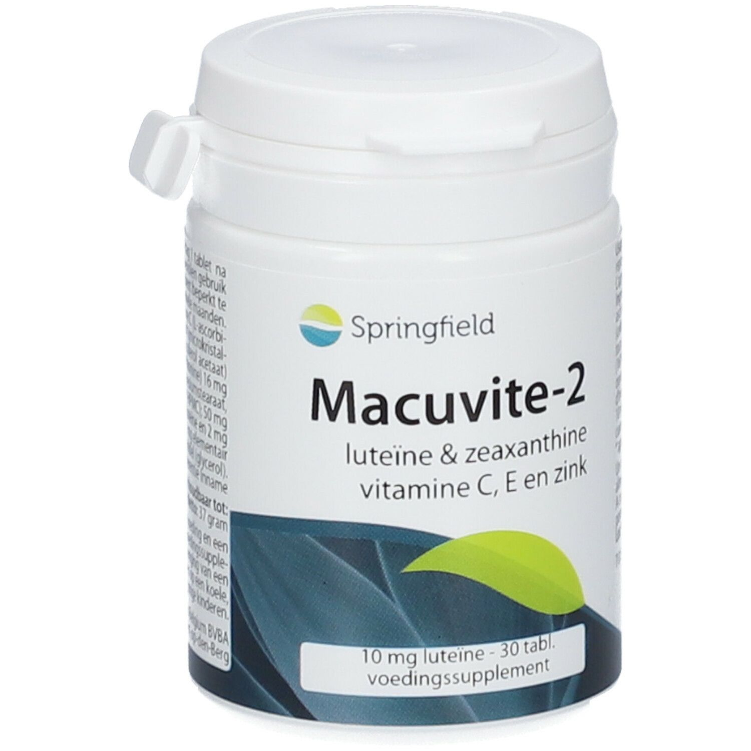 Springfield Macuvite 2 Luteïne/Zeaxanthine, Vitamine C, E & Zink