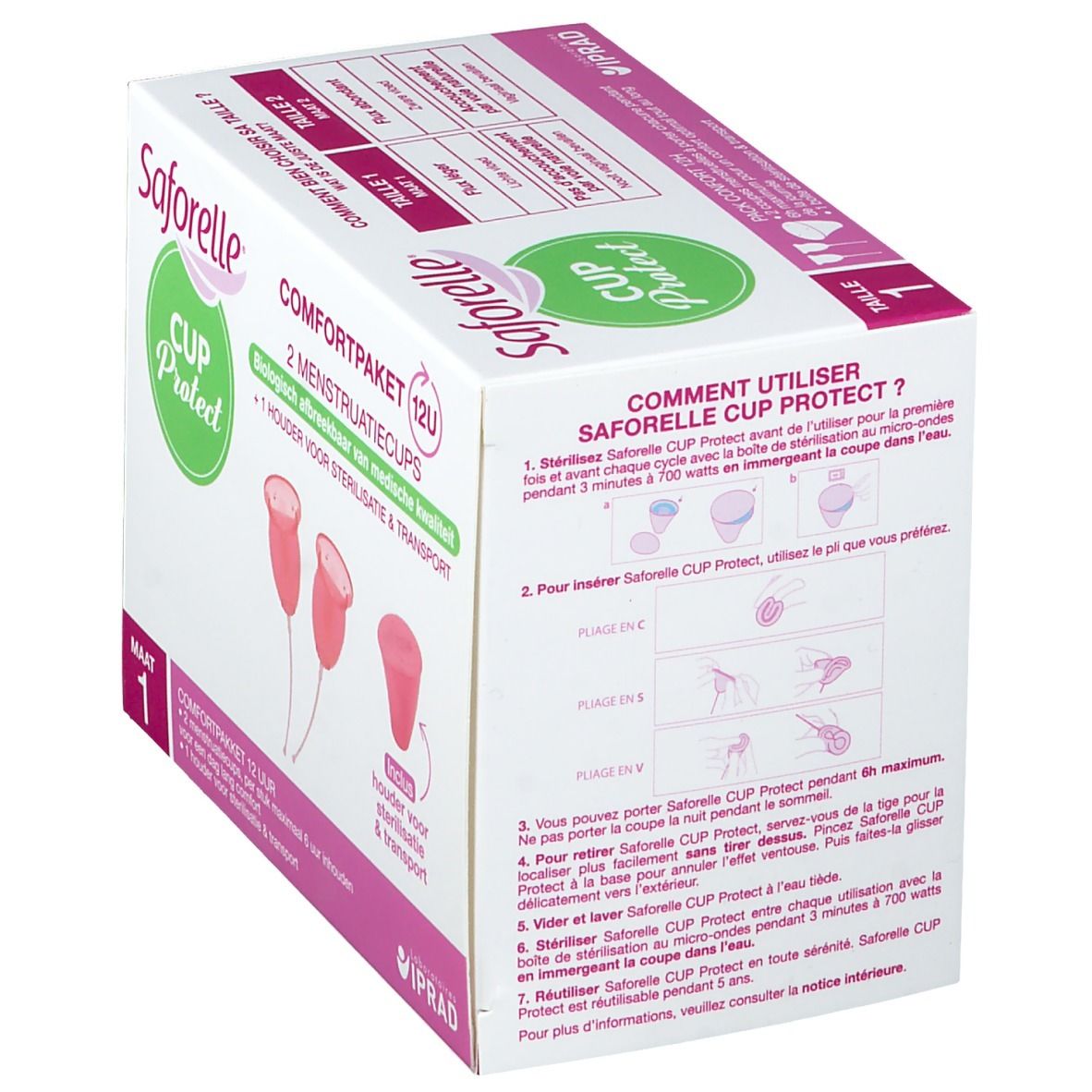 Saforelle® Cup Protect Coupe Menstruelle Taille 1