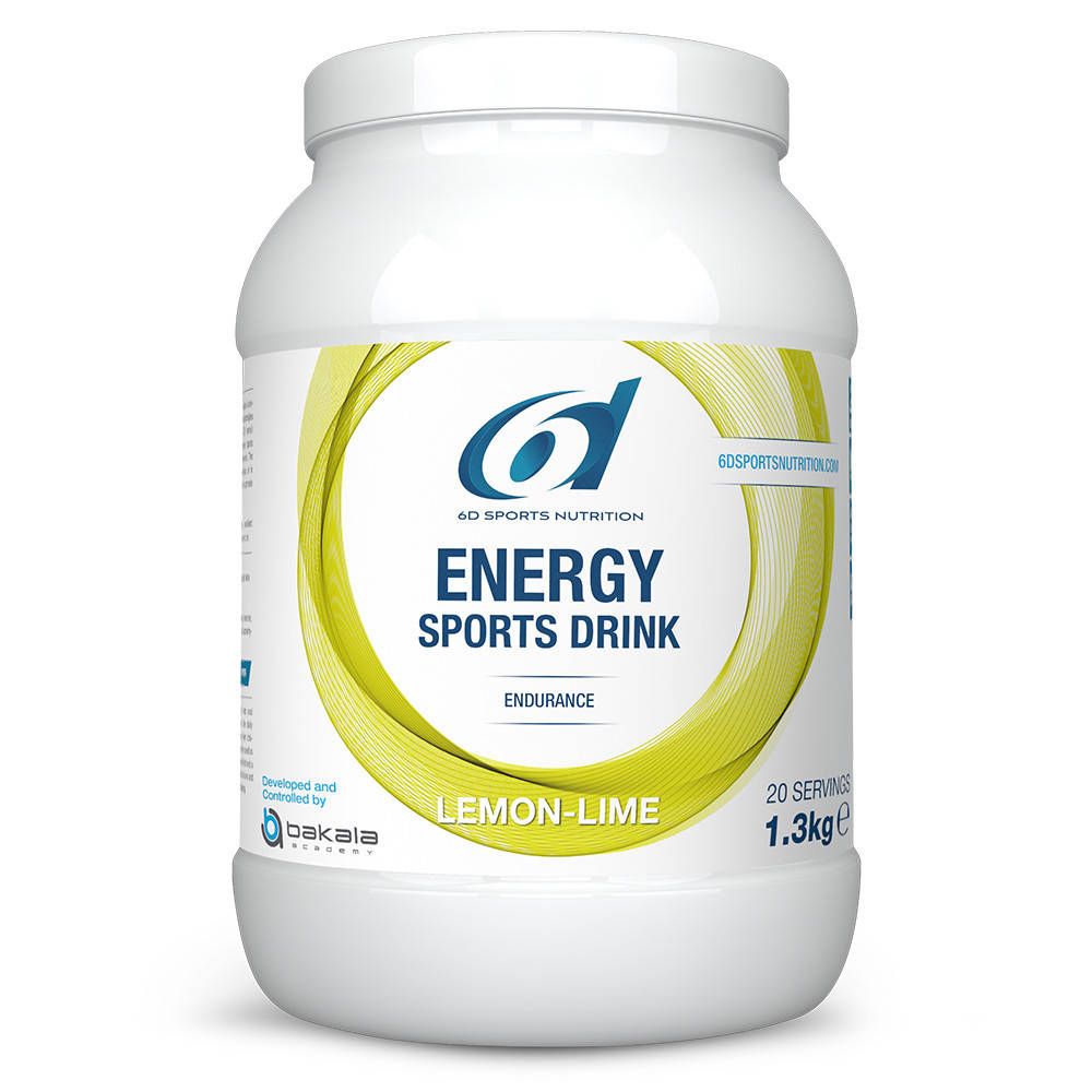 6D Sports Nutrition Energy Sports Drink Lemon-Lime