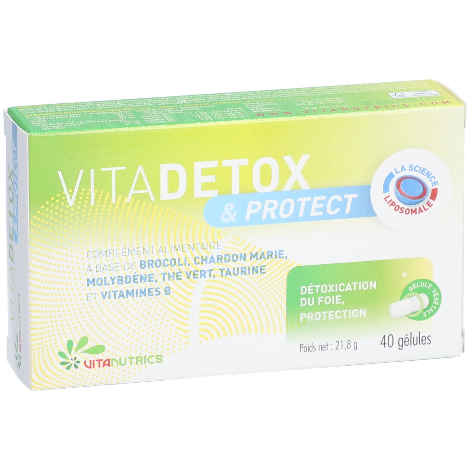 Vitanutrics VITADETOX & PROTECT - Complément alimentaire