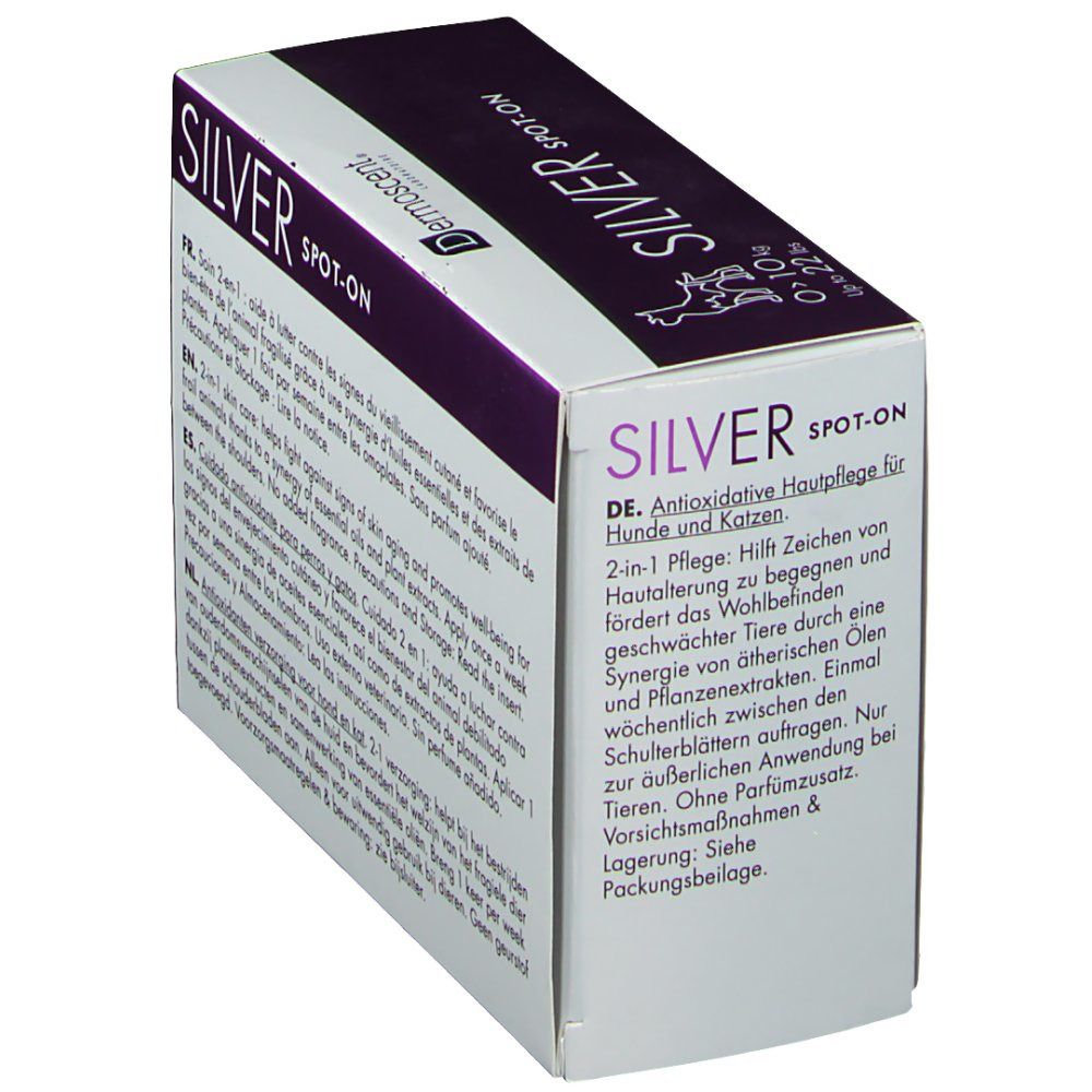 Dermoscent Silver Spot On Hond/Kat 110 kg