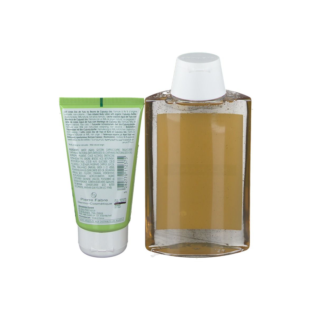 Klorane Shampooing Illuminateur à la Camomille + Nutrition Lait Corporel Eau de Yuzu GRATUIT