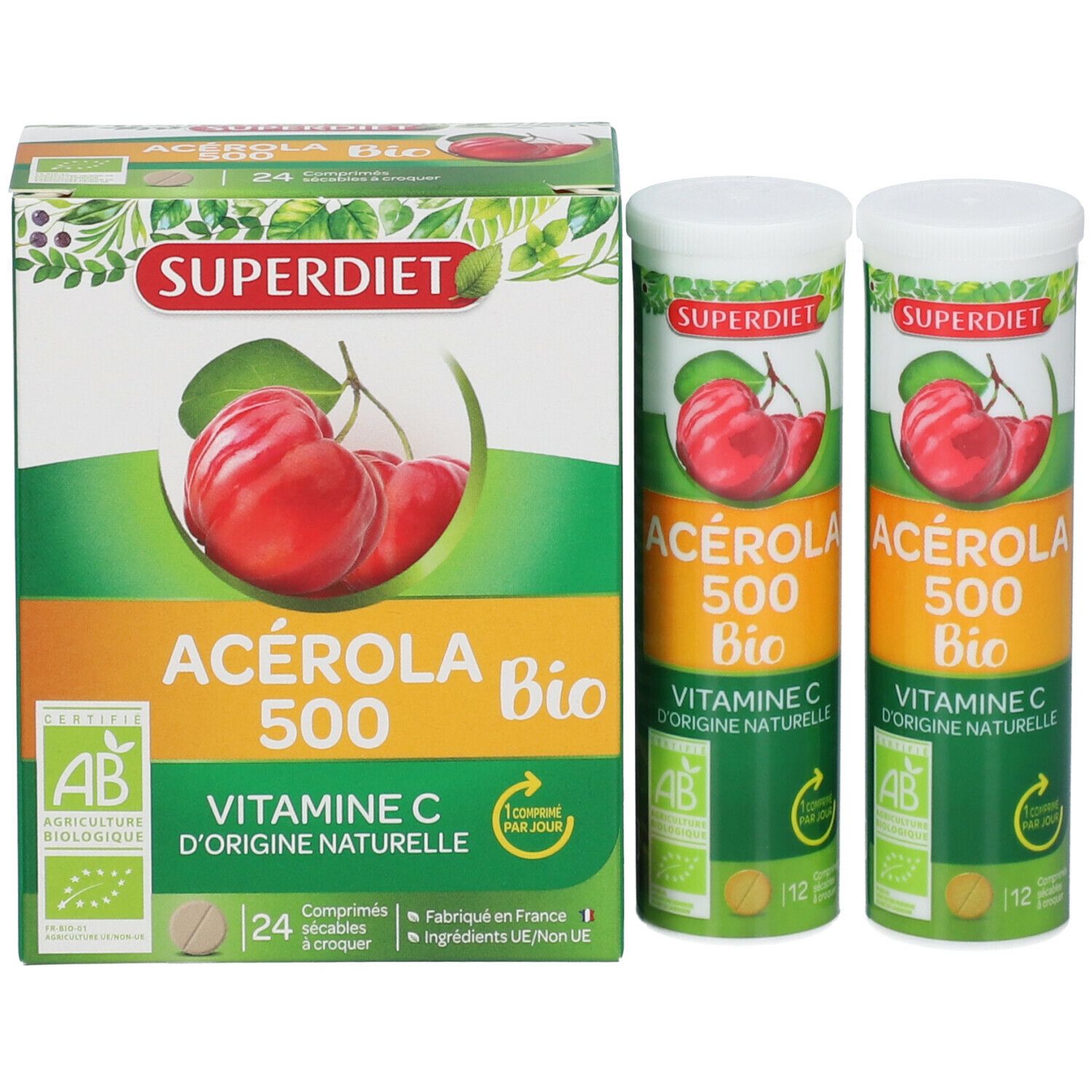 Superdiet Acerola 500 Bio