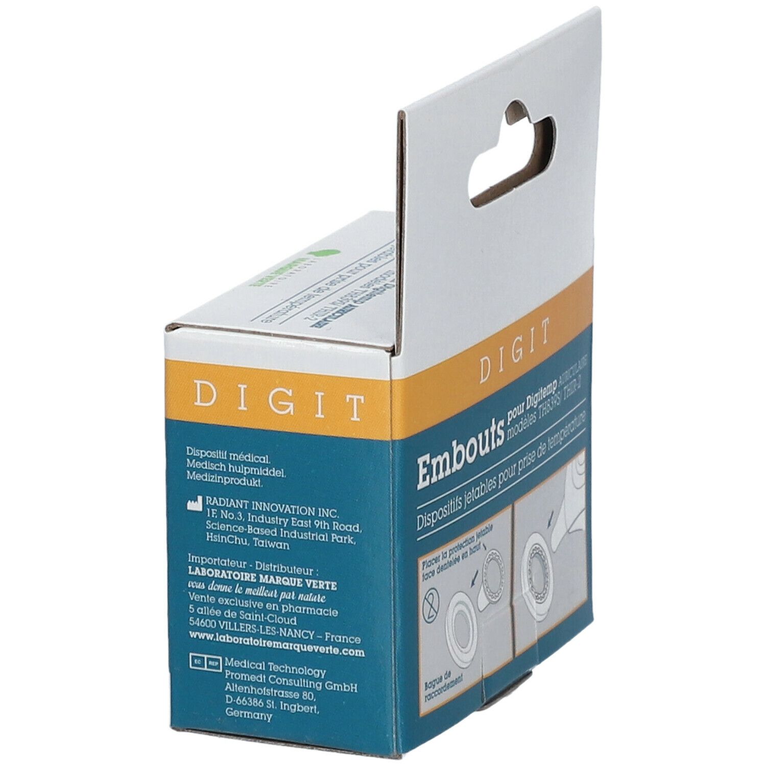Digit Wegwerplensfilter voor Digitale Oorthermometer