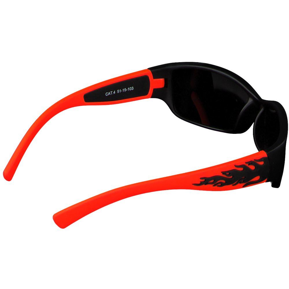 Lunettes de Soleil Horizane Optique Flamme Orange 4-6ans