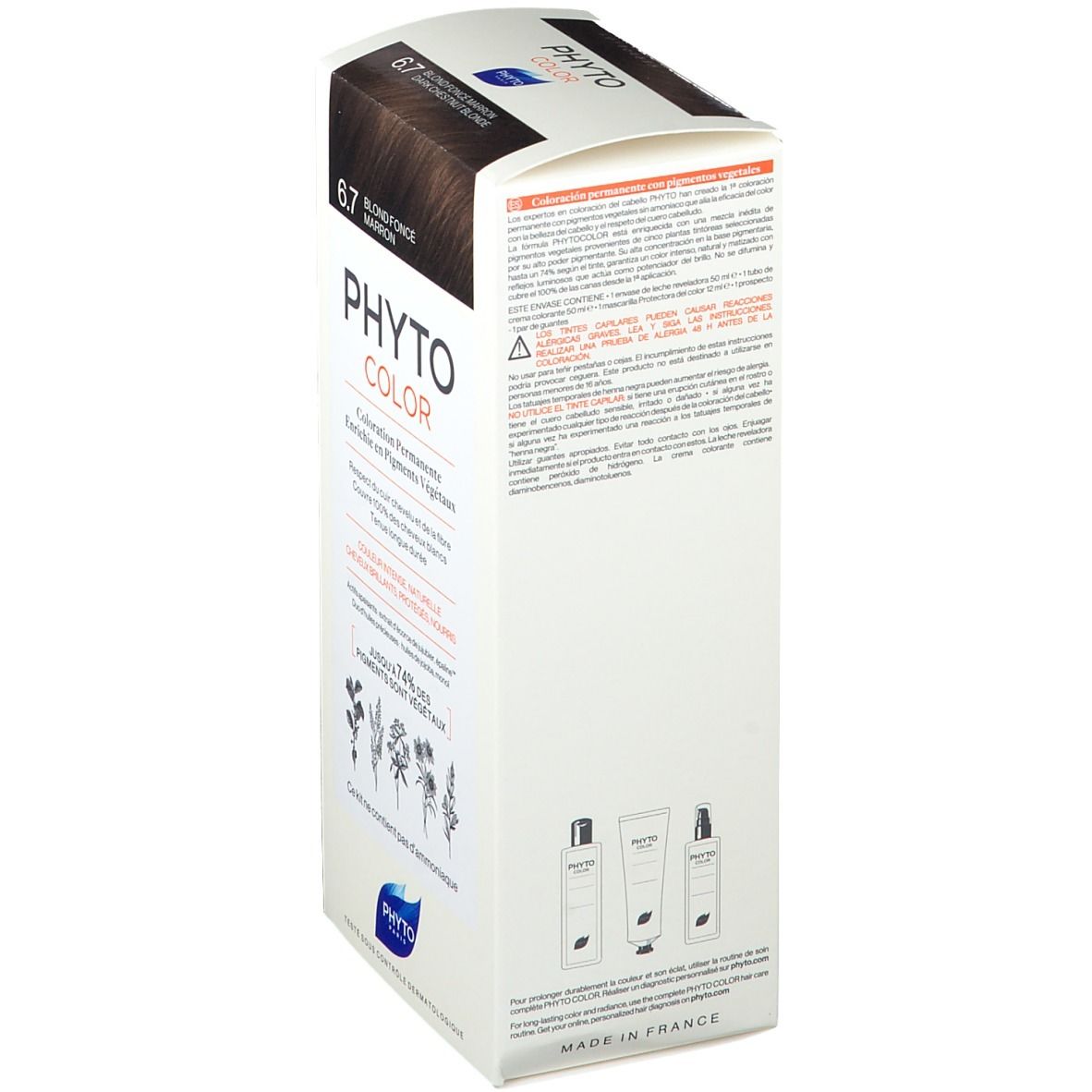 Phyto Phytocolor 6.7 Blond Foncé Marron