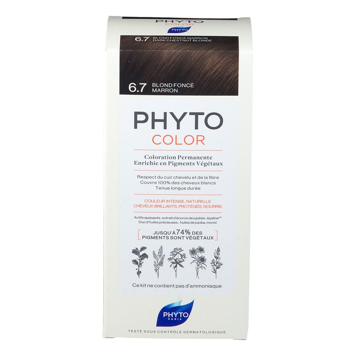 Phyto Phytocolor 6.7 Blond Foncé Marron