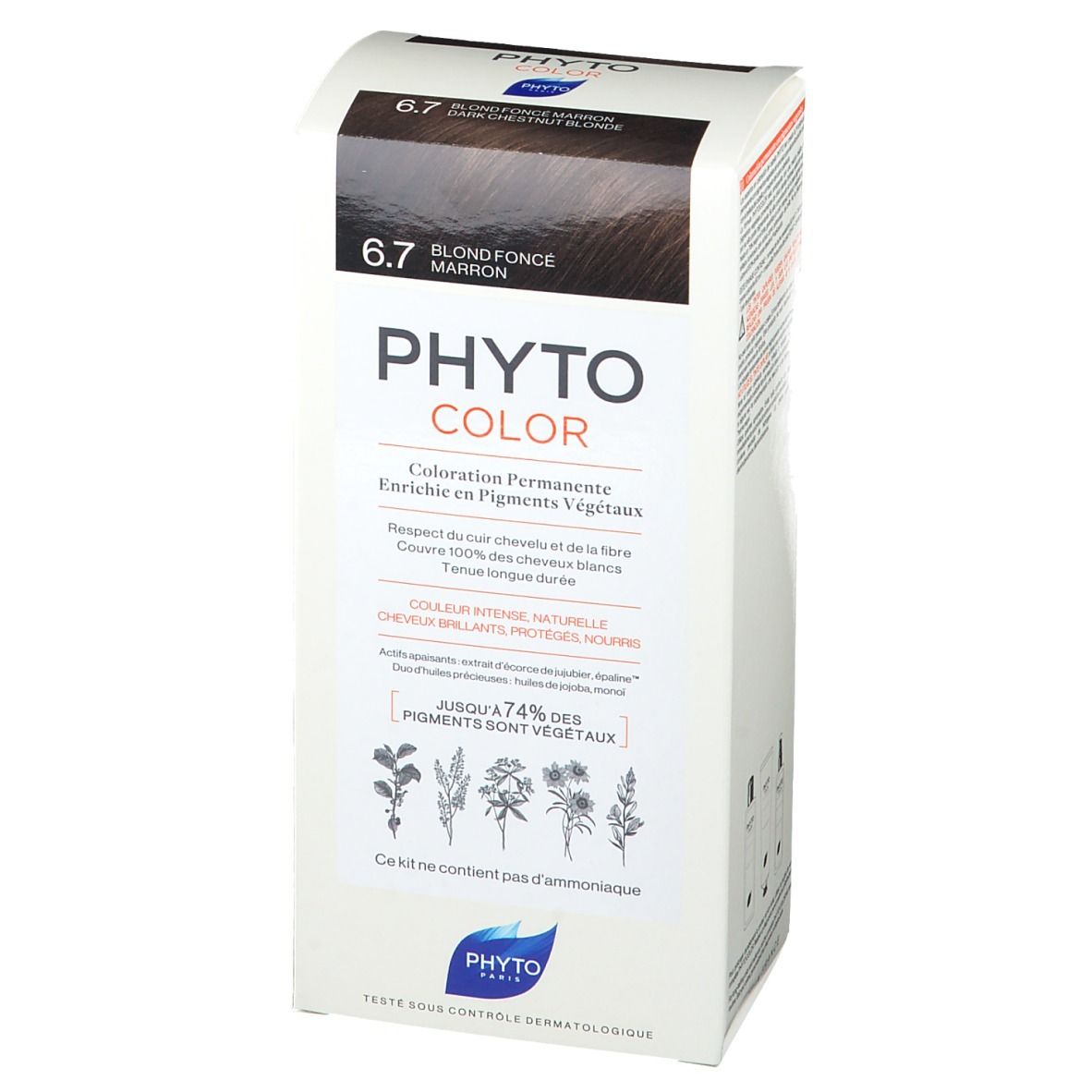Phyto Phytocolor 6.7 Blond Foncé Marron