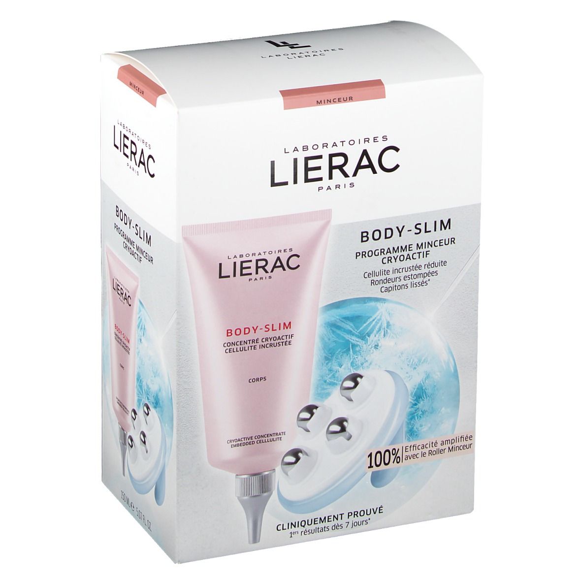 Lierac Body-Slim Cryoactive Concentrate Embedded Cellulite + Slimming Roller
