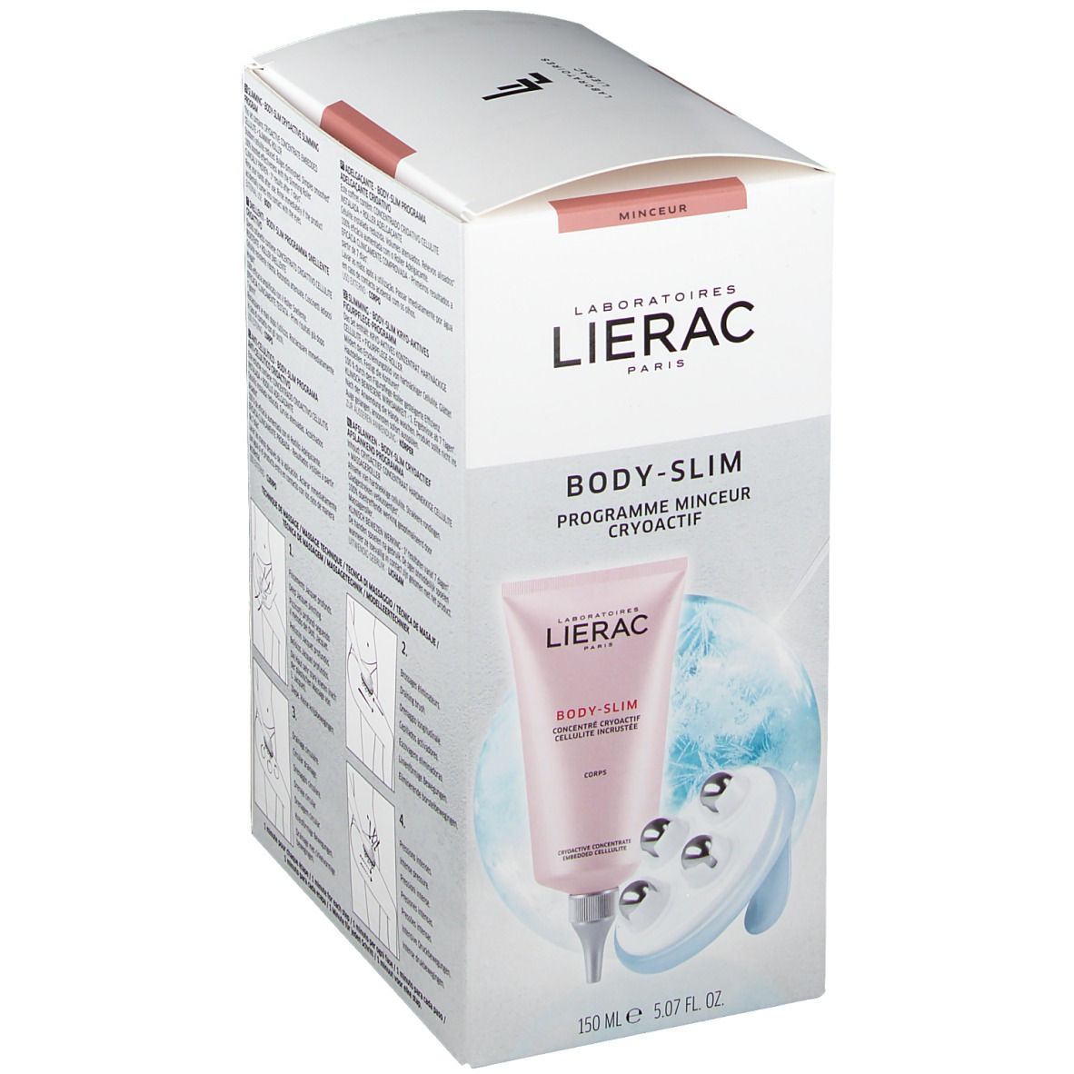 Lierac Body-Slim Cryoactive Concentrate Embedded Cellulite + Slimming Roller