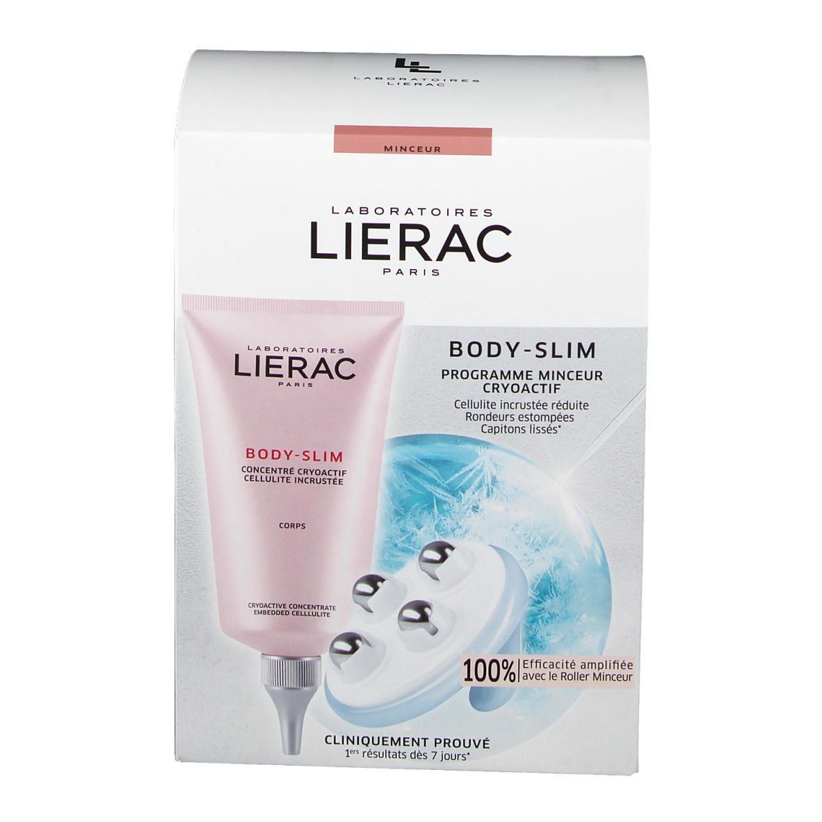 Lierac Body-Slim Cryoactive Concentrate Embedded Cellulite + Slimming Roller