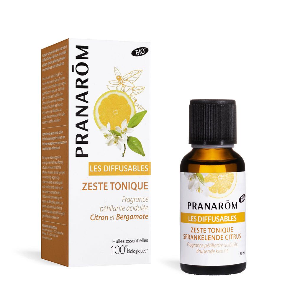 Pranarôm Les Diffusables Zeste Tonique Bio