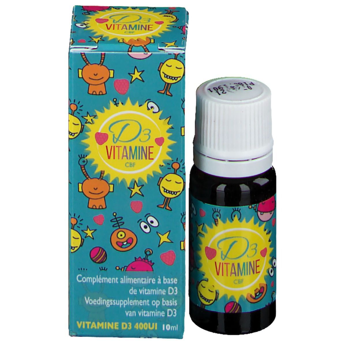 CBF Vitamine D3 400 UI