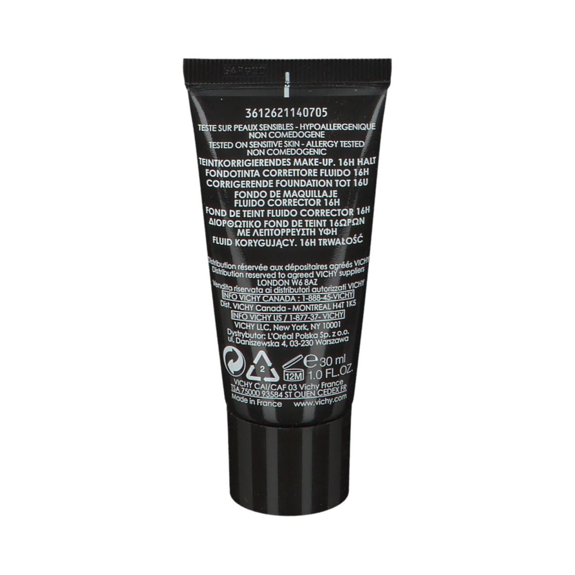 Vichy Dermablend Fond de Teint Fluide Correcteur 16h 95 Chestnut