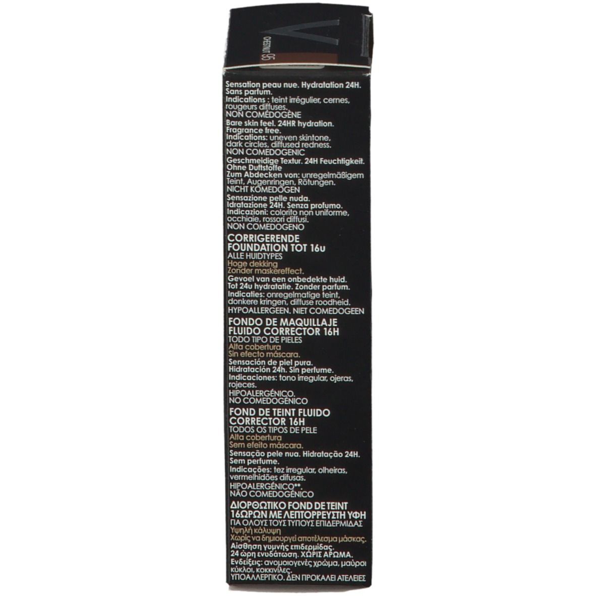 Vichy Dermablend Fond de Teint Fluide Correcteur 16h 95 Chestnut
