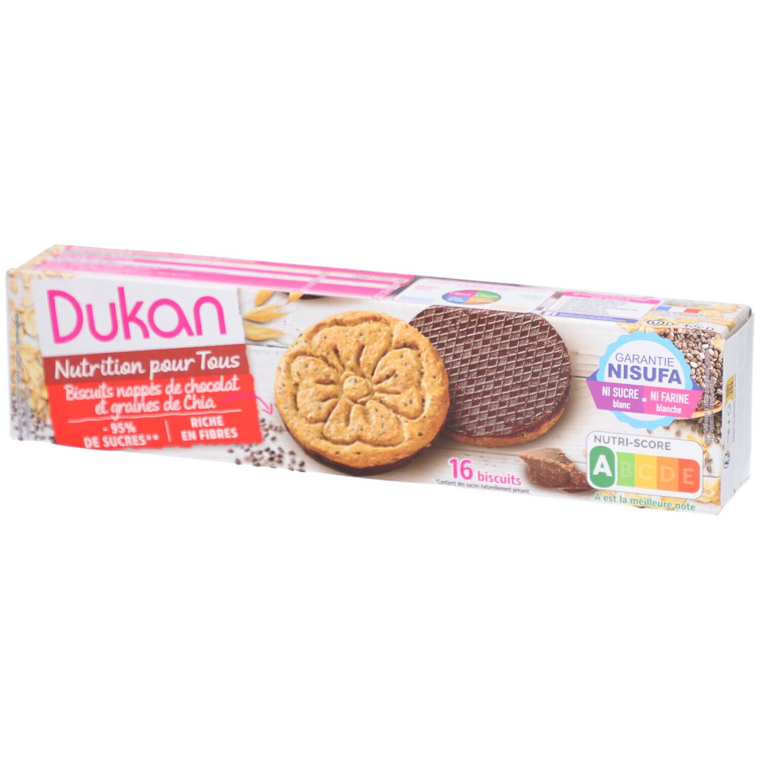 Biscuits Chocolat Dukan aux Graines de Chia