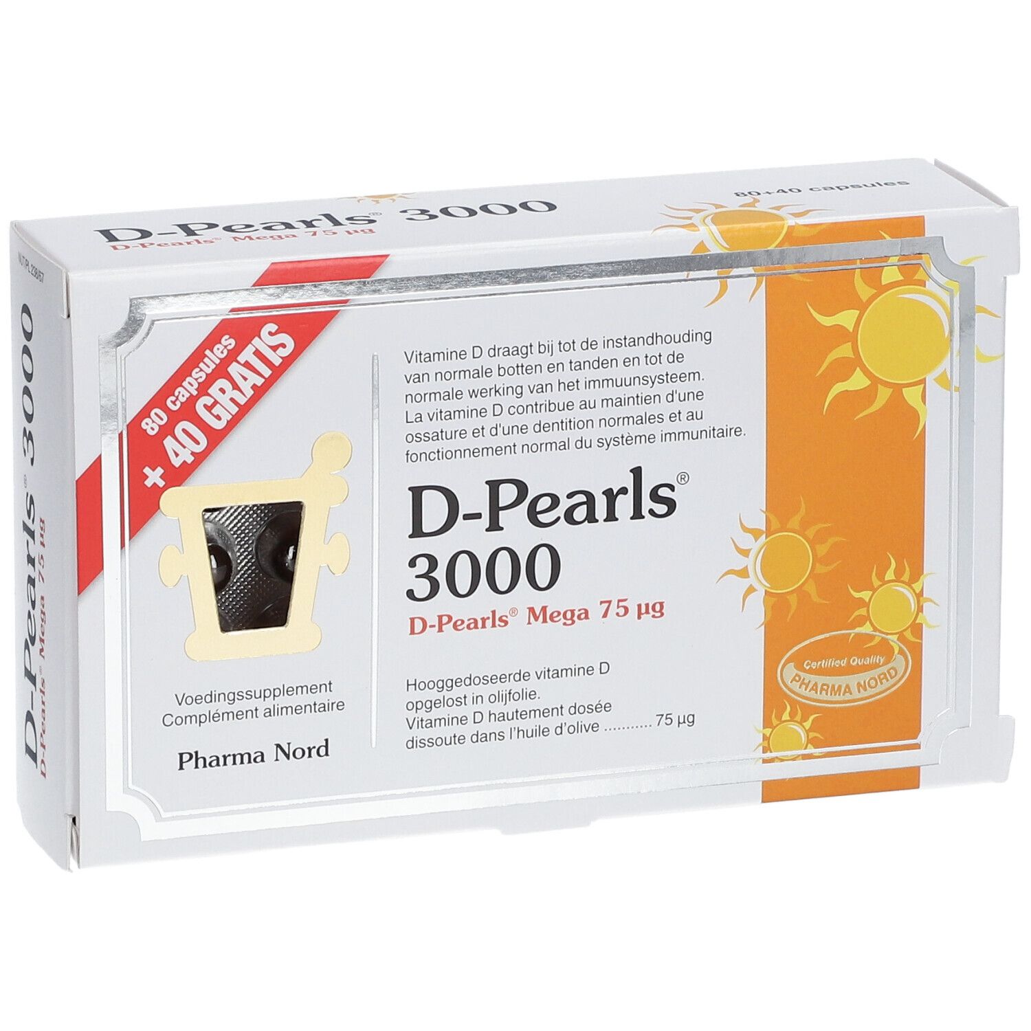 Pharma Nord D-Pearls 3000 PROMO