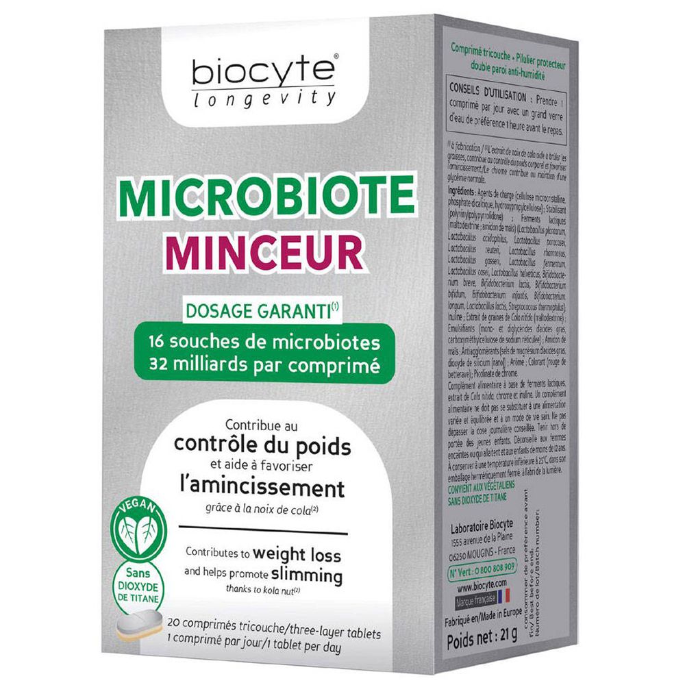 Biocyte Microbiote Minceur Comprimés