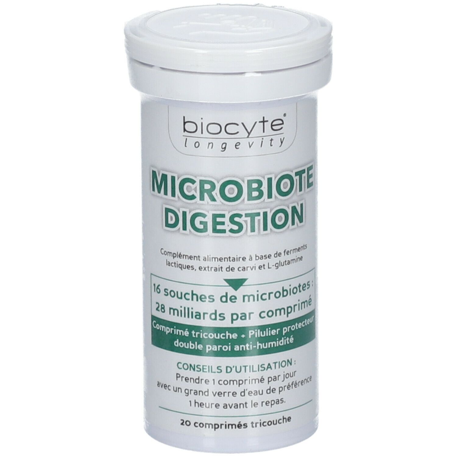 Biocyte Microbiote Digestion Comprimés